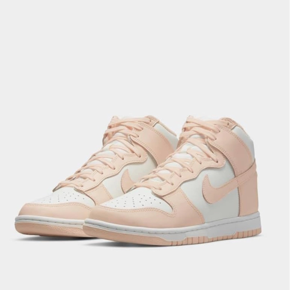 Nike Dunk High Top “Crimson Hint” Barely Worn